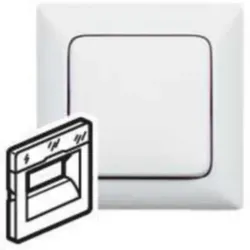 Vaddio 776075, Weiß, Thermoplast, konventionell, Legrand, Glänzend, IP21
