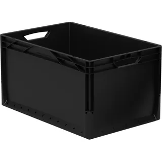 Surplus Systems Eurobox-System Box Vollwand 60 cm x 40 cm x 32 cm Schwarz