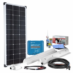 Offgridtec mPremium+ L 100W 12V MPPT Caravan Solaranlage