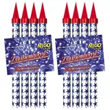 Nico Zaubersterne 4 St. Silber