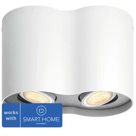 Philips Hue White Ambiance Pillar Doppelspot weiß