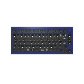 Keychron Q1 QMK Custom Knob Version, 75% Layout, Barebone Tastatur, Navy Blue, ISO (Q1-F3)