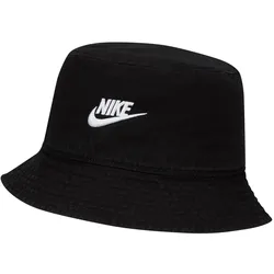 NIKE Apex Futura Washed Anglerhut 010 - black/white S