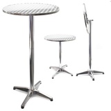 XPOtool Stehtisch Ø 60 x 114 cm silber