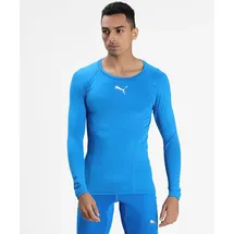 Puma LIGA Baselayer langarm Funktionsshirt Herren 02 electric blue lemonade M