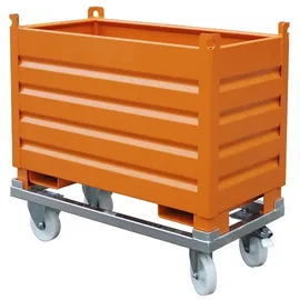 Bauer Südlohn Sammelbehälter-System SBS 500, lackiert, Gelborange
