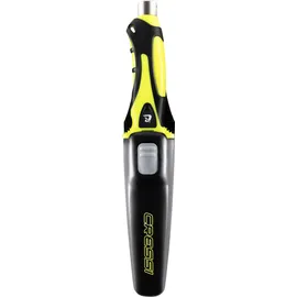 Cressi Argus Knife Black/Yellow - Tauchermesser für Tauchbegeisterte, perfekt für Unterwasserabenteuer, Schwarz/Gelb, 26,8 cm.