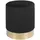 House Nordic Pouf Gamby Kunststoff 34 x 43 x 34 cm Schwarz