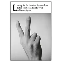 EMOTIONAL RESCUE On The Ceiling, Sorry you're Leaving Card, Sorry to see you Go, Good bye & Good Luck