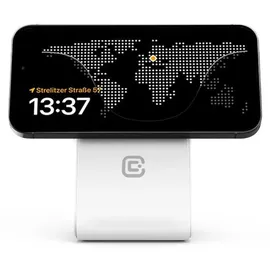Crong CRG-MSPS-WHT, Qi Wireless MagSafe 3-in-1 Weiß