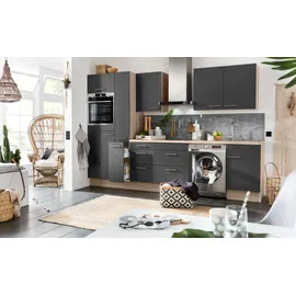 OPTIFIT Arbeitsplatte OPTIFIT "Luzern", braun (eichefarben), B:180cm H:3,8cm T:60cm, Spanplatte, Tischplatten, 38 mm stark, Tiefe 60 cm, große Auswahl an Breiten