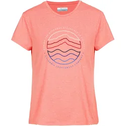 Columbia Sloan Ridge Funktionsshirt Damen in alpenglow- find your trail, Größe XL - rosa