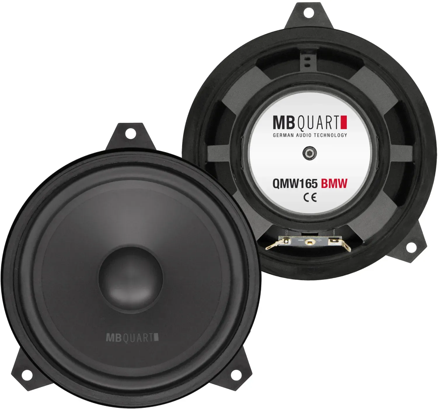 MB Quart QMW165 für BMW E46 Plug Play Lautsprecher 16,5 Tiefton Lautsprecher