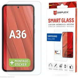 DISPLEX Smart Glasschutzfolie für Samsung Galaxy A36