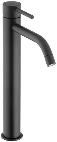 Paffoni Light hohe Waschtischarmatur Schwarz LIG081NO