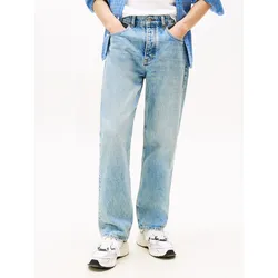 Regular-fit-Jeans TOMMY JEANS "Otis Regular Straight", Herren, Gr. 31, Länge 34, denim mid light blau, Denim/Jeans, Obermaterial: 100% Baumwolle, casual, regular fit lang, Jeans, Mit Gürtelschlaufen