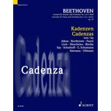 SCHOTT Kadenzen: zum Konzert für Klavier und Orchester Nr. 3 in c-Moll op. 37, 1. Satz von Ludwig van Beethoven. Band 4. Klavier. (Cadenza, Band 4, Band 4)