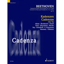 SCHOTT Kadenzen: zum Konzert für Klavier und Orchester Nr. 3 in c-Moll op. 37, 1. Satz von Ludwig van Beethoven. Band 4. Klavier. (Cadenza, Band 4, Band 4)