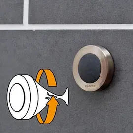 wagner® design yourself EH 5138 Türstopper Zinkdruckguss, Vollgummi