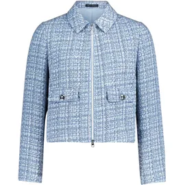Betty Barclay Blazer-Jacke Blau/Weiß 40