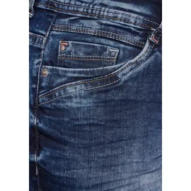Cecil Damen, Style Scarlett 1-knopf 59 Jeans in mid blue wash), | Gr.: W36/L30