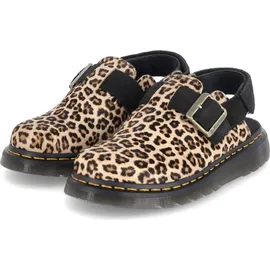 Dr. Martens Airwair Dr. Martens Jorge 2 Clogs Pantolette braun LEO 41088200 für Damen, animal, Größe 39 EU