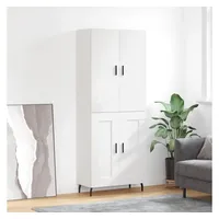 VidaXL Highboard Weiß 69,5x34x180 cm Holzwerkstoff