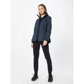 Jack Wolfskin Stormy Point Regenjacke Damen Dunkelblau M