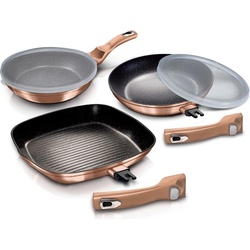 BerlingerHaus 3 BERLINGERHAUS GRANITE BAKING KIT BH-7038, Pfanne + Kochtopf
