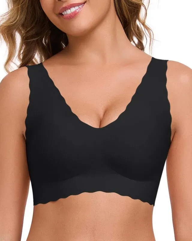 ubras-Wave Bralette mit Besatz-Smart Size-Schwarz-L-25