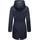 Ragwear Damen langer Mantel warme Winterjacke mit Kapuze YM-Canny Navy22 Gr. M - M