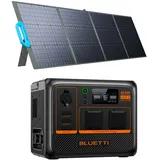 Bluetti Solar Generator Ac 60p Ip65 Mit Solar Panel-pv 200 1200w - Grey - One Size