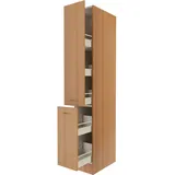 Flex-Well Classic Apothekerschrank Nano 200 cm x 30 cm x 57 cm Buche