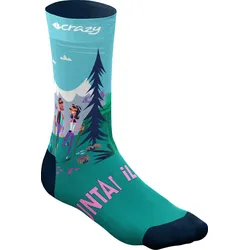 Crazy Crazy Socks i love mountain (X156) 39-42