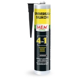 mem Universal Silikon 4in1, Silikon-Dichtstoff für Naturstein, Sanitär, Fenster und Fassade, Innen- und Außenbereich, 300ml Kartusche, Anthrazit