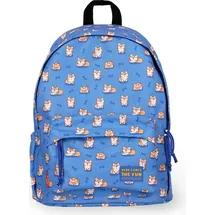Legami Rucksack - My Backpack - CORGI - Blau