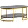 Wohnling WL6.896 Schwarz Marmor 100 x 60 x 45 cm