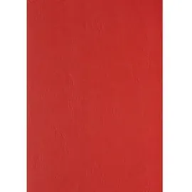 LMG Deckblätter 2773C DIN A4 Lederkarton 240 g/m2 100 St. rot