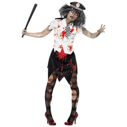 Smiffys Kostüm Politesse Zombiekostüm schwarz M