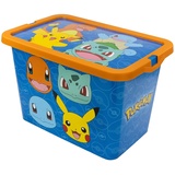 Stor 7 Liter Click Lock Aufbewahrungsbox : Pokemon Rock