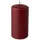 Papstar Stumpenkerze 5 x 10 cm 48 St. bordeaux 