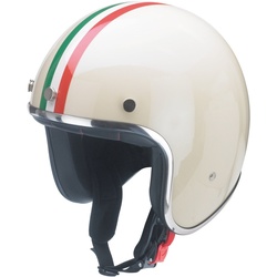 Redbike RB 762 Italia Jet helm, wit-pink-groen, S Voorman