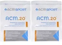 ACM. 20, Poudre, complément alimentaire pour sportifs, bt 10 2x10 pc(s)