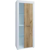 VCM Vitrine Usilo 60 x 35 x 159 cm Mehrfarbig