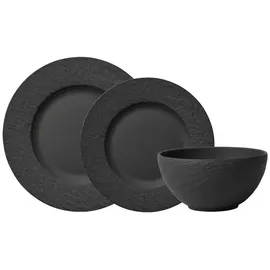 Villeroy & Boch Manufacture Teller-Set, 12tlg, 4 Personen