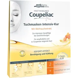 HAUT IN BALANCE Coupeliac Tuchmasken Intensiv-Kur