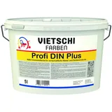 VIETSCHI Profi DIN Plus – Wandfarbe – 5 Liter,Weiss