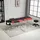 Homcom Massageliege Aluminium, inkl. Auflagen, BxHxT: 215 x x 60 cm - schwarz