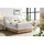 Belanoti MARBO Boxspringbett 140x200 mit Bettkasten 7-Zonen Taschenfederkern Matratze Topper Bett 140x200 Eiche Farbe Weissgrau H2/H3 - Weiß