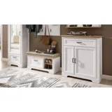 Innostyle Jasmin 93 x 102 x 41 cm 2-türig Pinie weiß Nachbildung / weiß